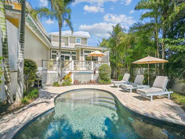 Holmes Beach Private Pool with Stroll to the Beach